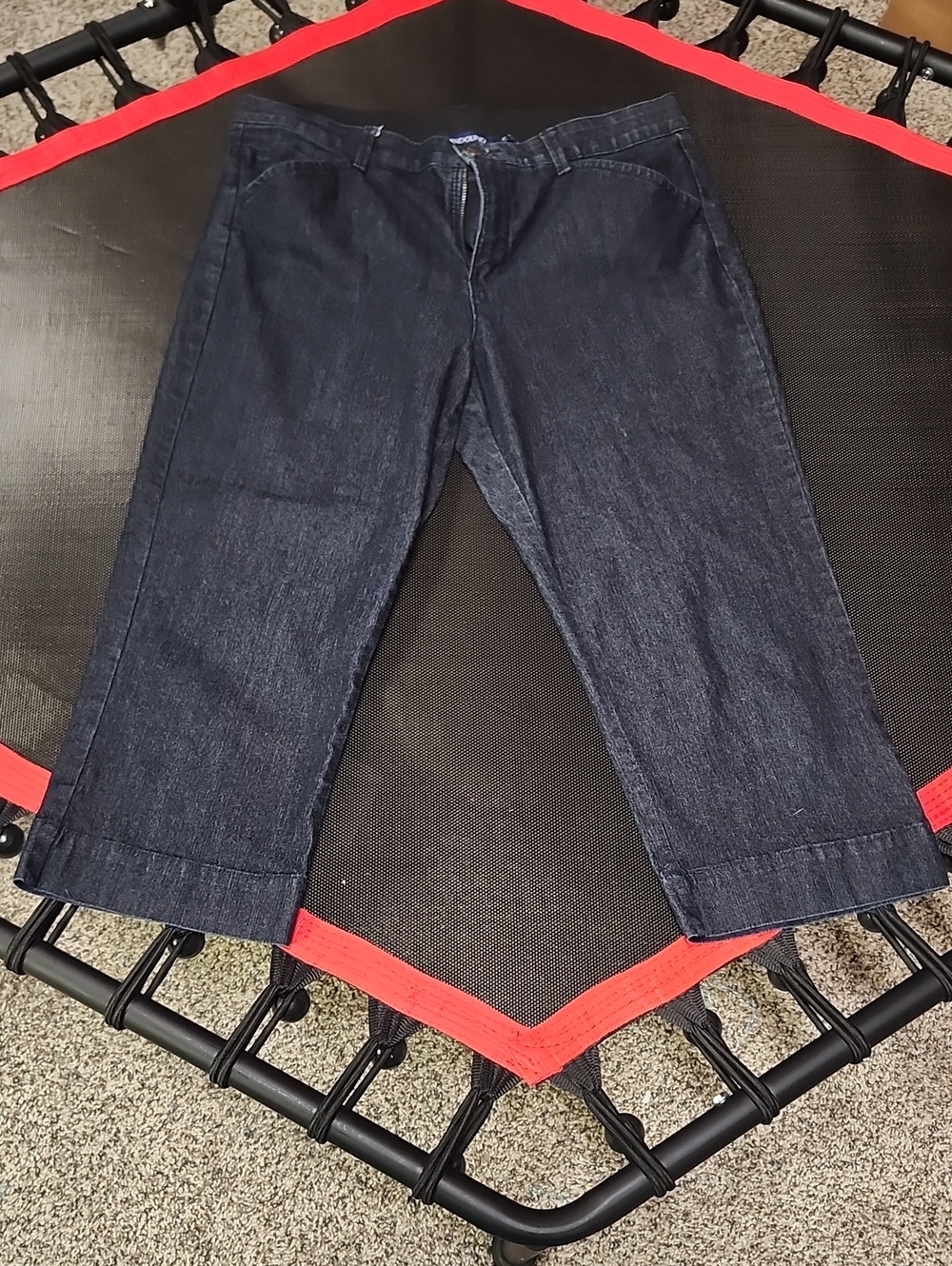 Bandalino Denim Capri Featuring Comfort Waistband Size 8 #10